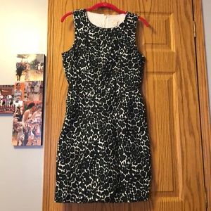 Cheetah print dress